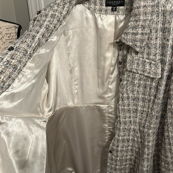 Laundry by Shelli Segal Women's Single-Breasted Skirted Tweed Coat, XXL (20/22) - Picture 14 of 16